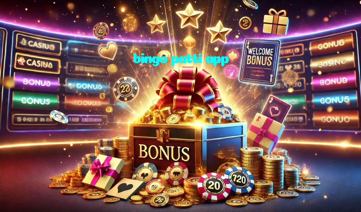 bingo patti app casino presented on mobile device in Pakistan with slots and live games